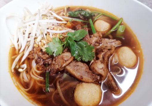 Soupe de nouilles au canard